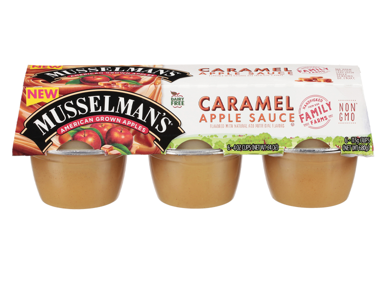 Caramel Apple Sauce - 6 pk 4 oz.